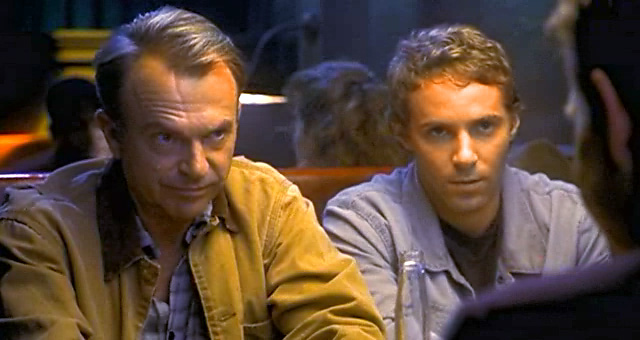 alan and billy in the bar